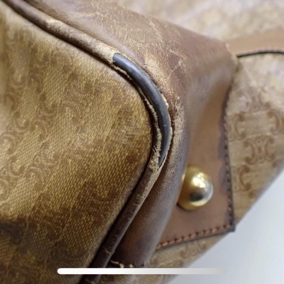 Vintage Celine Macadam Weekender Travel Bag - Picture 7 of 12